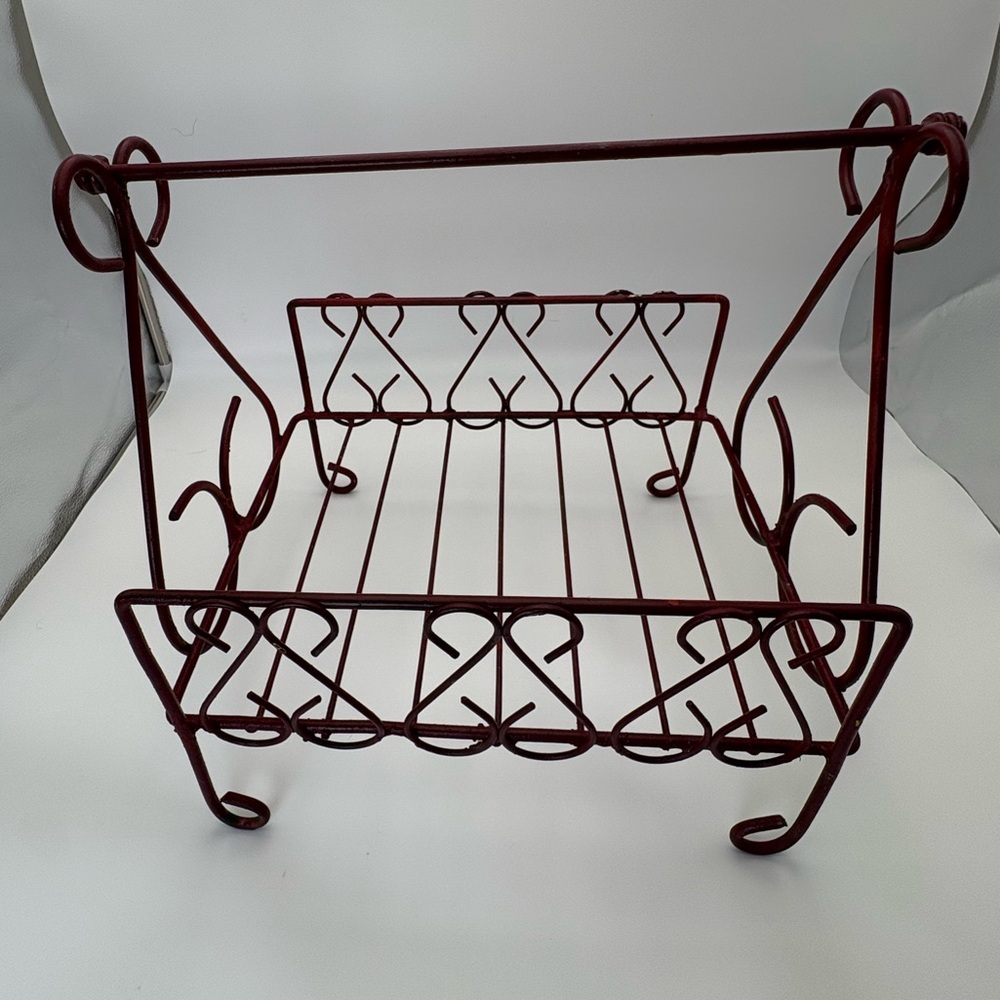 MCM Iron and Metal Magazine or Record Rack